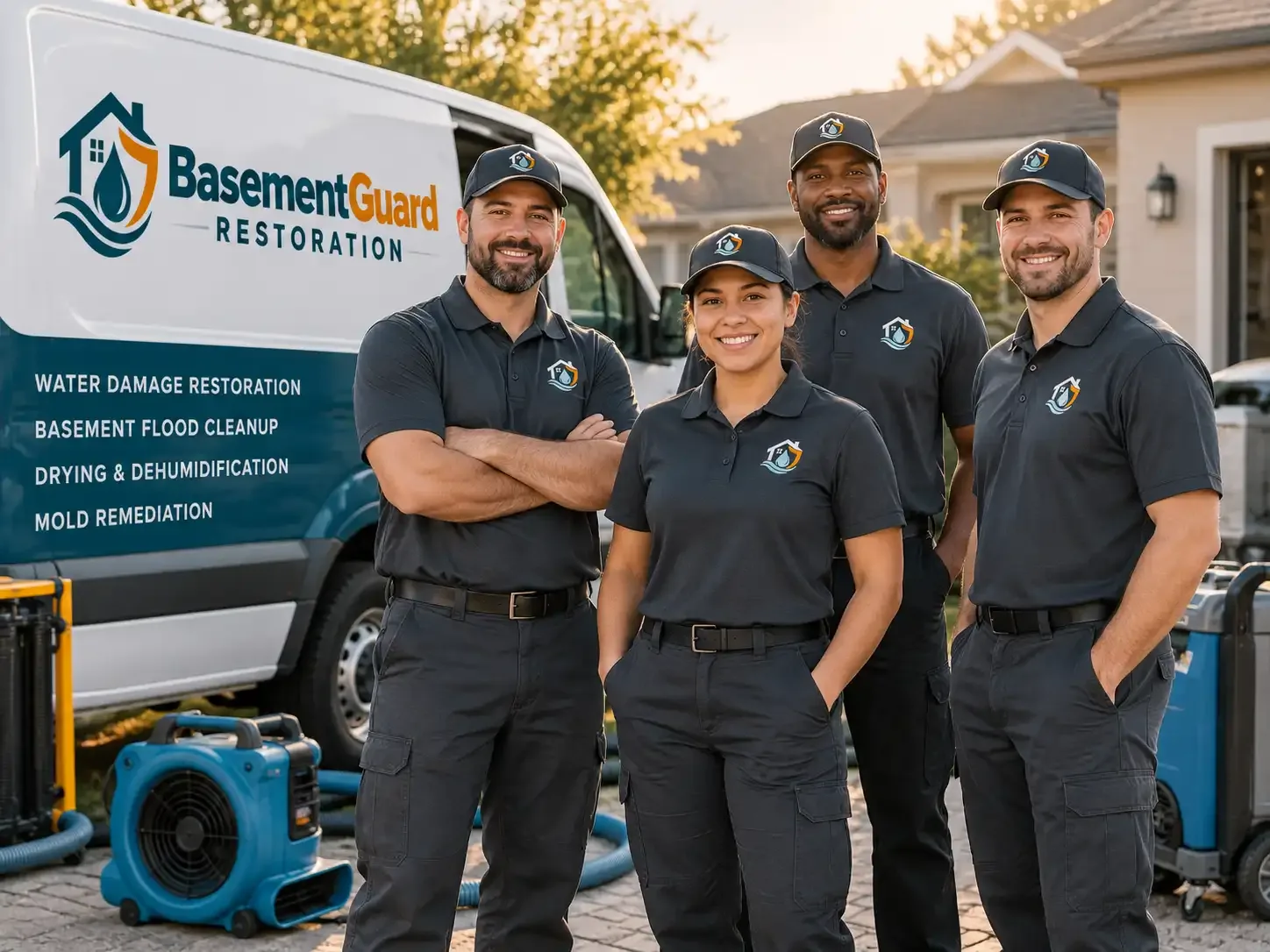Basement Water Damage Restoration company in Saint Michael, ND